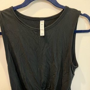 Alo cover tank worn twice cropped size medium